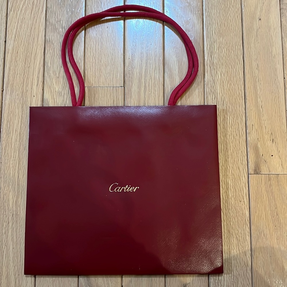 Cartier authentic gift bag